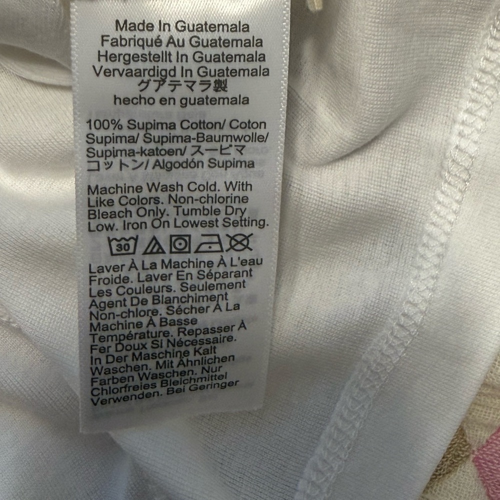 Madewell Women’s Long Sleeved Tee Shirt in Supima Cotton NWT XS White - Picture 7 of 9